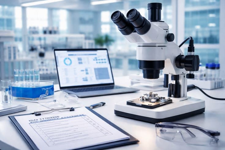 Accredited laboratory equipment
